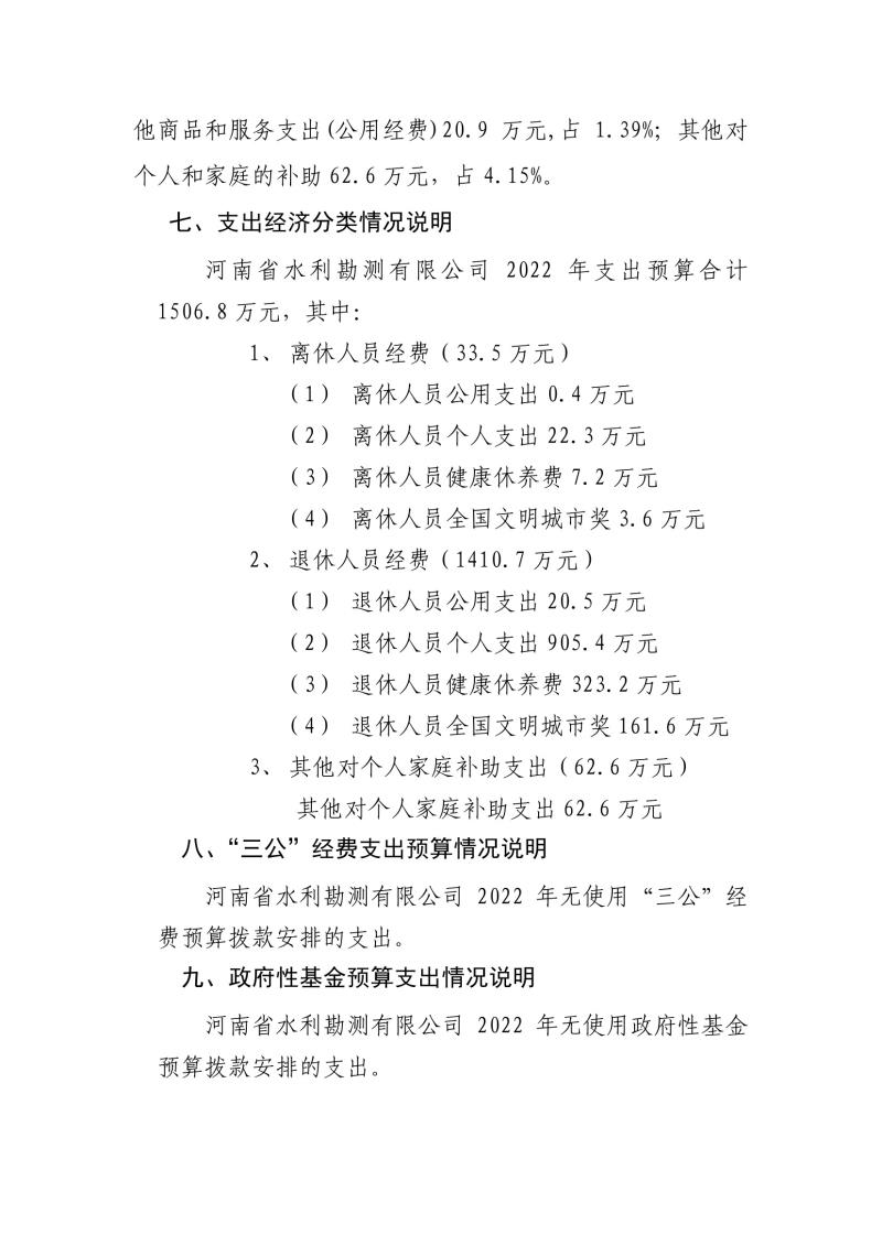 河南省水利勘測有限公司2022年部門預算公開資料0005.jpg